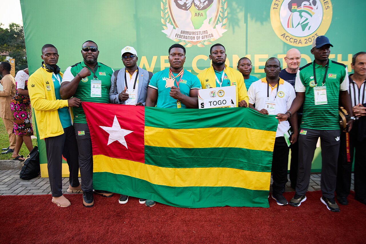 Team photo after day one